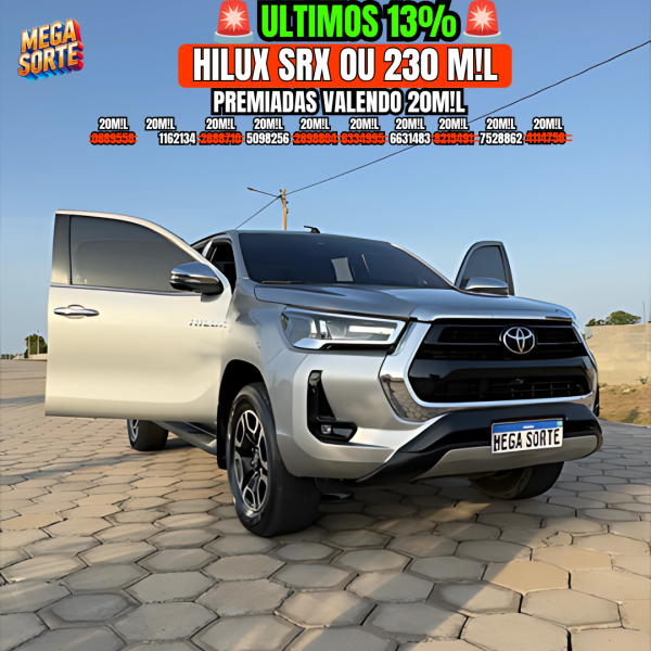  🚨 HILUX SRX OU R$230 MIL NO PIX! 🚨